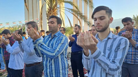 تصاویر/ نماز عید فطر در آبدان