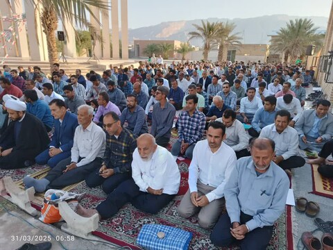 تصاویر/ نماز عید فطر در آبدان