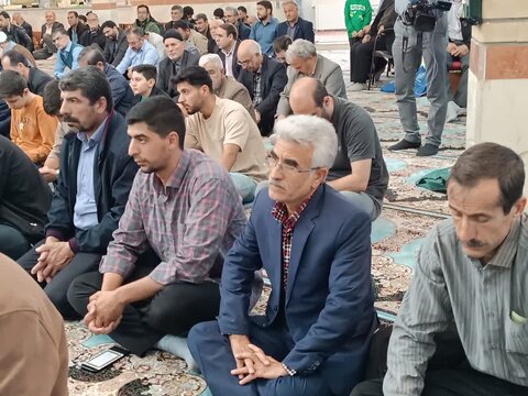 تصاویر/اقامه نماز عید سعید فطر در شهرستان بیجار