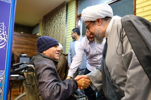 تصاویر | دیدار عیدانه نماینده ولی فقیه در استان در حسینیه بیت امام جمعه تبریز