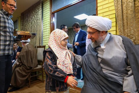 تصاویر | دیدار عیدانه نماینده ولی فقیه در استان در حسینیه بیت امام جمعه تبریز