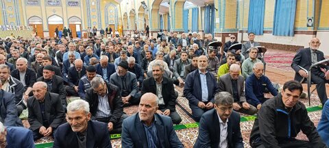 تصاویر/ اقامه نماز عید فطر در شهر ماهنشان