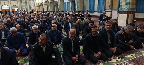 تصاویر/ اقامه نماز عید فطر در شهر ماهنشان