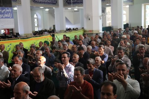 تصاویر/ نماز عید فطرنوروز۱۴۰۴ در اشکذر