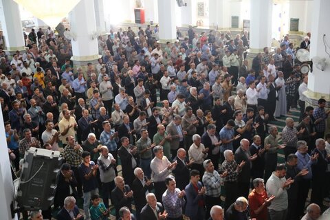 تصاویر/ نماز عید فطرنوروز۱۴۰۴ در اشکذر