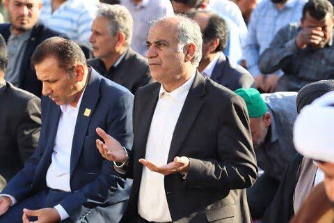 تصاویر/ نماز عید سعید فطر در کاکی