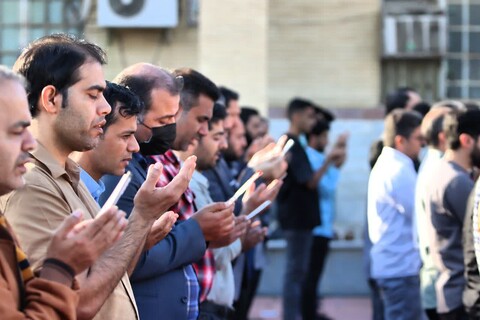 تصاویر/ نماز عید سعید فطر در کاکی