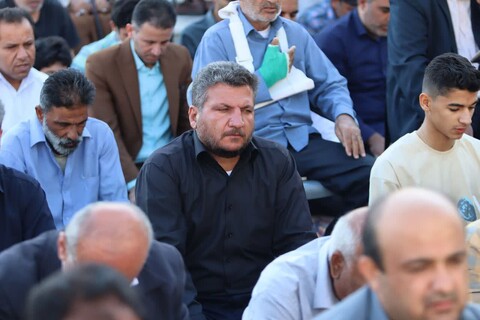 تصاویر/ نماز عید سعید فطر در کاکی