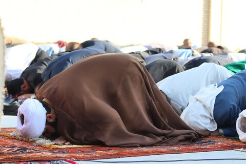 تصاویر/ نماز عید سعید فطر در کاکی