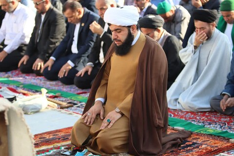 تصاویر/ نماز عید سعید فطر در کاکی