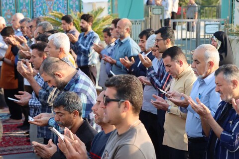 تصاویر/ نماز عید فطر در عالیشهر