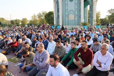 تصاویر/ نماز عید فطر در عالیشهر