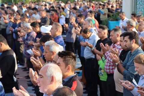 تصاویر/ نماز عید فطر در عالیشهر