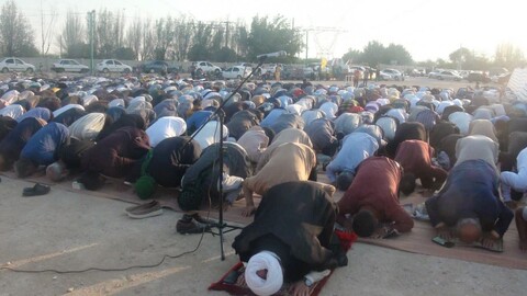 تصاویر/ نماز عید سعید فطر در چغادک