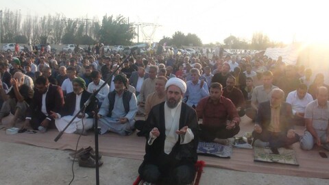 تصاویر/ نماز عید سعید فطر در چغادک