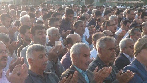 تصاویر/ نماز عید سعید فطر در چغادک