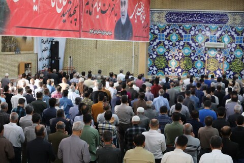 تصاویر/ نماز عید فطر در اهرم