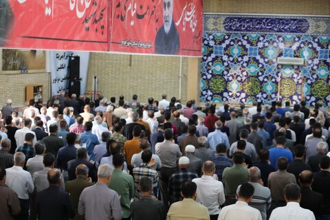 تصاویر/ نماز عید فطر در اهرم