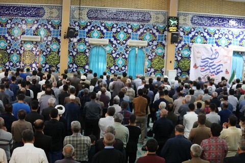 تصاویر/ نماز عید فطر در اهرم