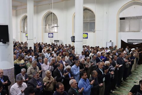 تصاویر / نماز عید فطر نوروز ۱۴۰۴ در بافق