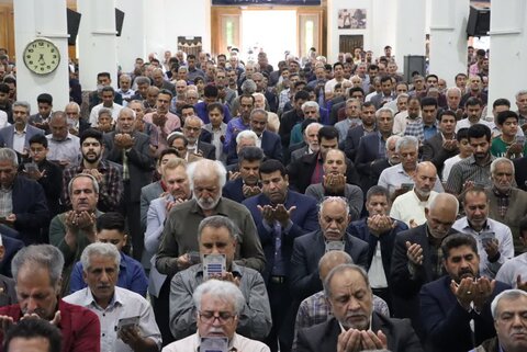 تصاویر / نماز عید فطر نوروز ۱۴۰۴ در بافق