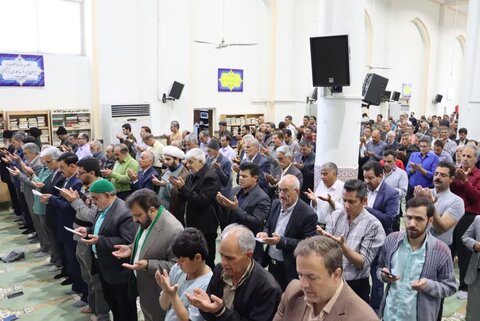 تصاویر / نماز عید فطر نوروز ۱۴۰۴ در بافق