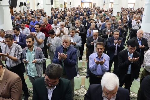 تصاویر / نماز عید فطر نوروز ۱۴۰۴ در بافق