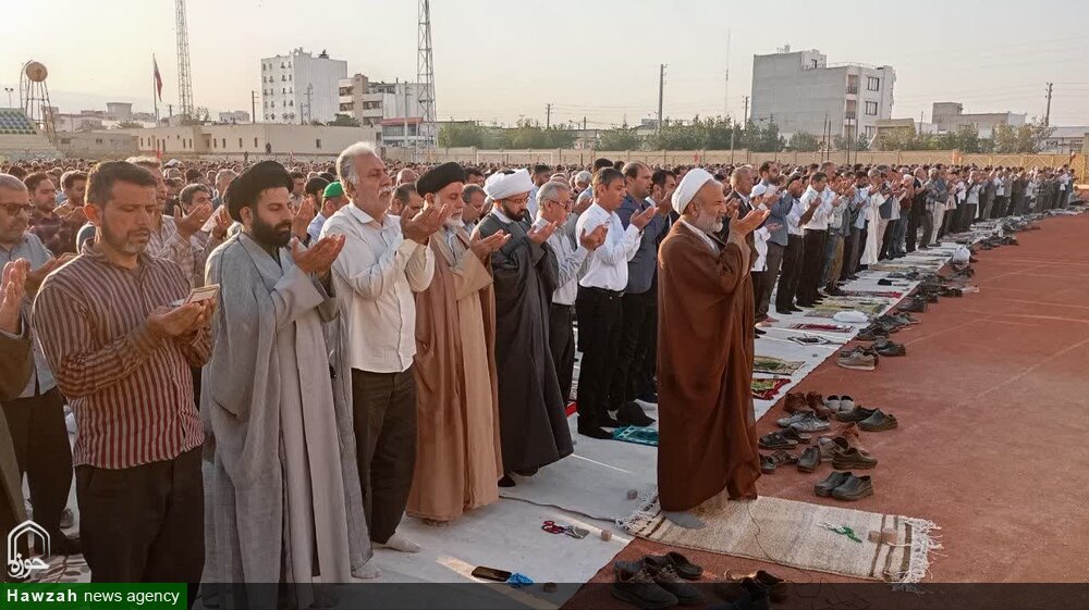 تصاویر/ نماز عید فطر در برازجان