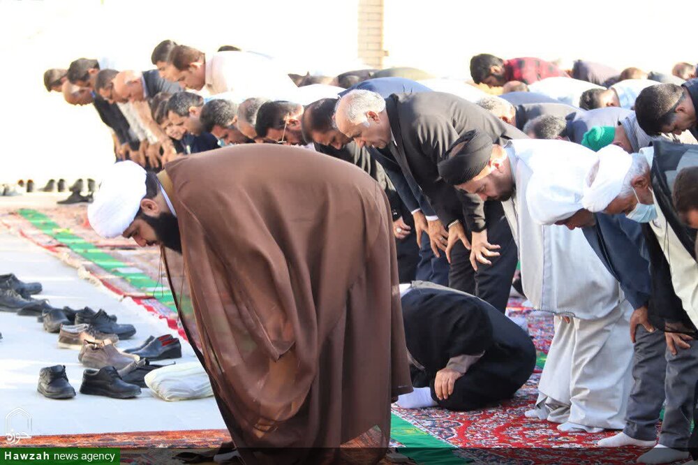 تصاویر/ نماز عید سعید فطر در کاکی