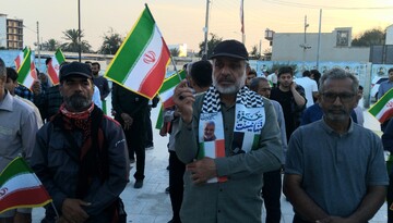 تصاویر/ بزرگداشت روز جمهوری اسلامی در بندر دیّر