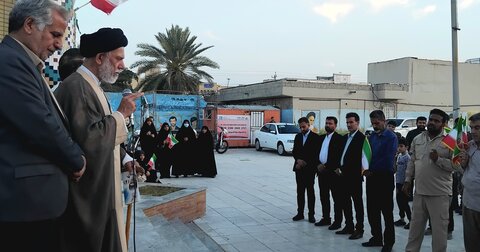 تصاویر/ بزرگداشت روز جمهوری اسلامی در بندر دیّر
