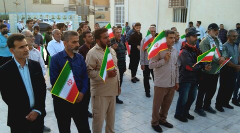 تصاویر/ بزرگداشت روز جمهوری اسلامی در بندر دیّر