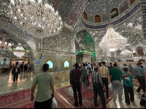 تصاویر/ حال و هوای حرم حضرت شاهچراغ (ع) در آخرین روزهای نوروز