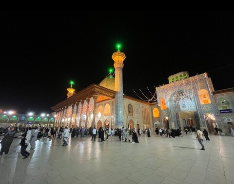 تصاویر/ حال و هوای حرم حضرت شاهچراغ (ع) در آخرین روزهای نوروز