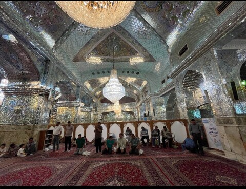 تصاویر/ حال و هوای حرم حضرت شاهچراغ (ع) در آخرین روزهای نوروز