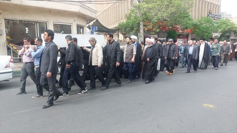 تصاویر/ مراسم تشییع پیکر حجت الاسلام و المسلمین حسین نمازی