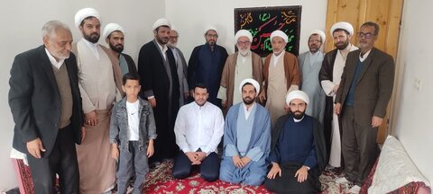 تصاویر/ دیدار نوروزی طلاب واساتید مدرسه علمیه امیرالمومنین(ع) باروحانیون پیشکسوت