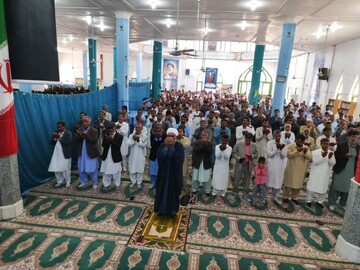 تصاویر/ اقامه نماز جمعه ریگان