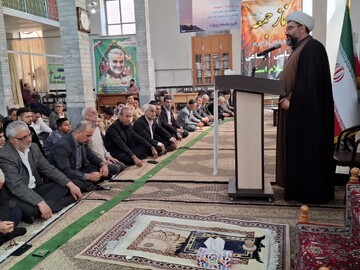 تصاویر/ آیین عبادی سیاسی نماز جمعه پلدشت