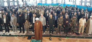 تصاویر/ آیین عبادی سیاسی نماز جمعه سراب