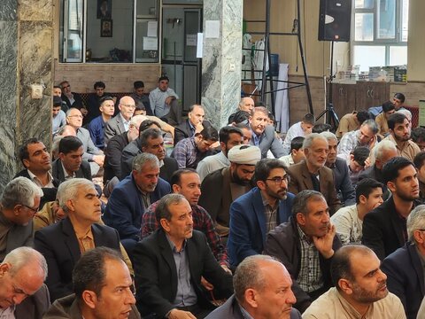 تصاویر/ آیین عبادی سیاسی نماز جمعه چایپاره