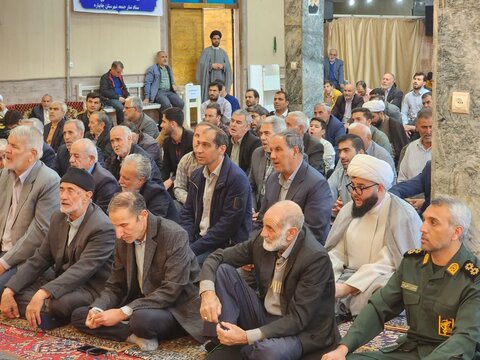 تصاویر/ آیین عبادی سیاسی نماز جمعه چایپاره