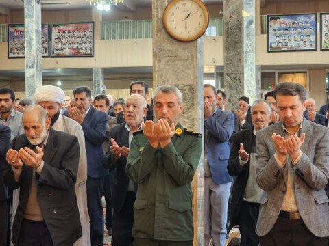 تصاویر/ آیین عبادی سیاسی نماز جمعه چایپاره