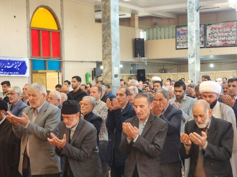 تصاویر/ آیین عبادی سیاسی نماز جمعه چایپاره