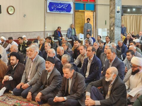 تصاویر/ آیین عبادی سیاسی نماز جمعه چایپاره