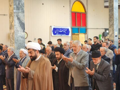 تصاویر/ آیین عبادی سیاسی نماز جمعه چایپاره