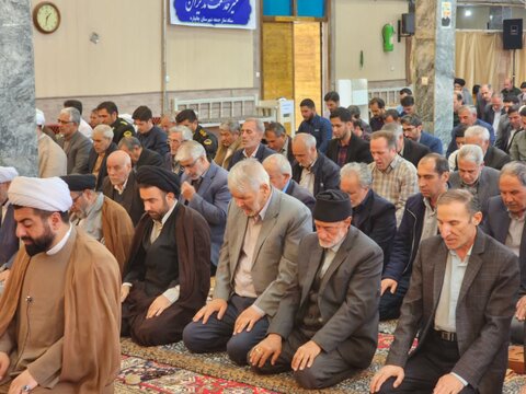 تصاویر/ آیین عبادی سیاسی نماز جمعه چایپاره