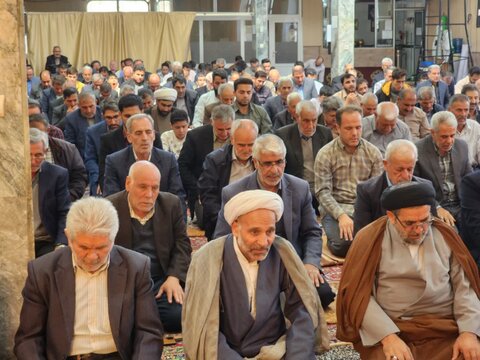 تصاویر/ آیین عبادی سیاسی نماز جمعه چایپاره