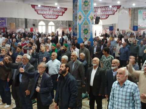 تصاویر/ نمازعبادی سیاسی جمعه کاشان