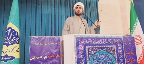 تصاویر/ اقامه نماز جمعه جازموریان